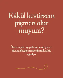 Kâkül Saç Atölyesi Instagram postu 6