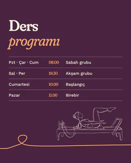 kıvrım reformer Instagram postu 4
